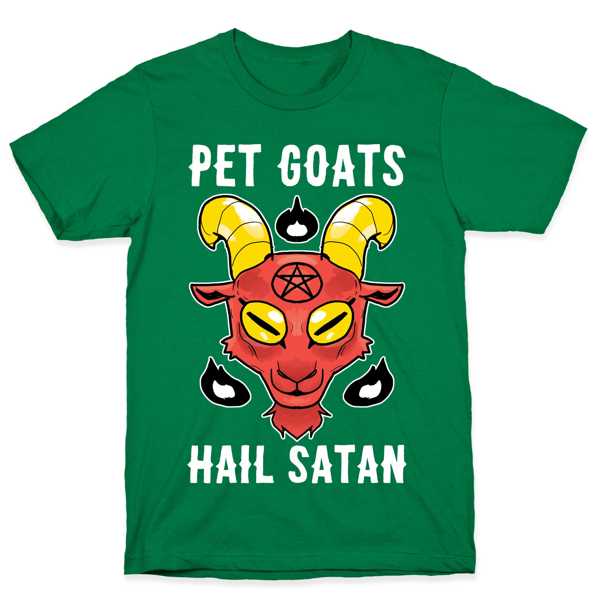 Pet Goats Hail Satan T-Shirt